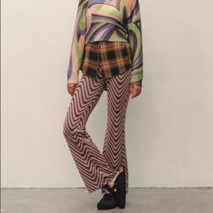 UO Bryn Pull-On Flare Pants